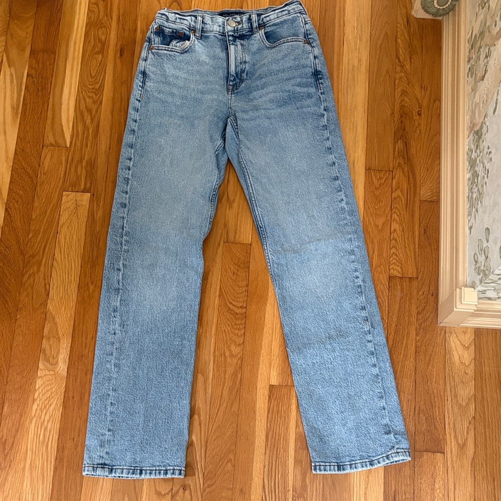 Aeropostale Light Blue Women's Straight Leg Jeans